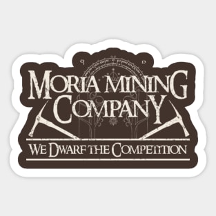 Moria Mining Company (DS) Sticker